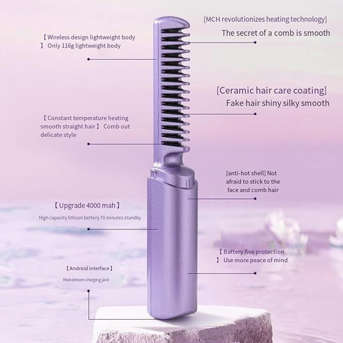 Packie Portable Mini Hair Straightener
