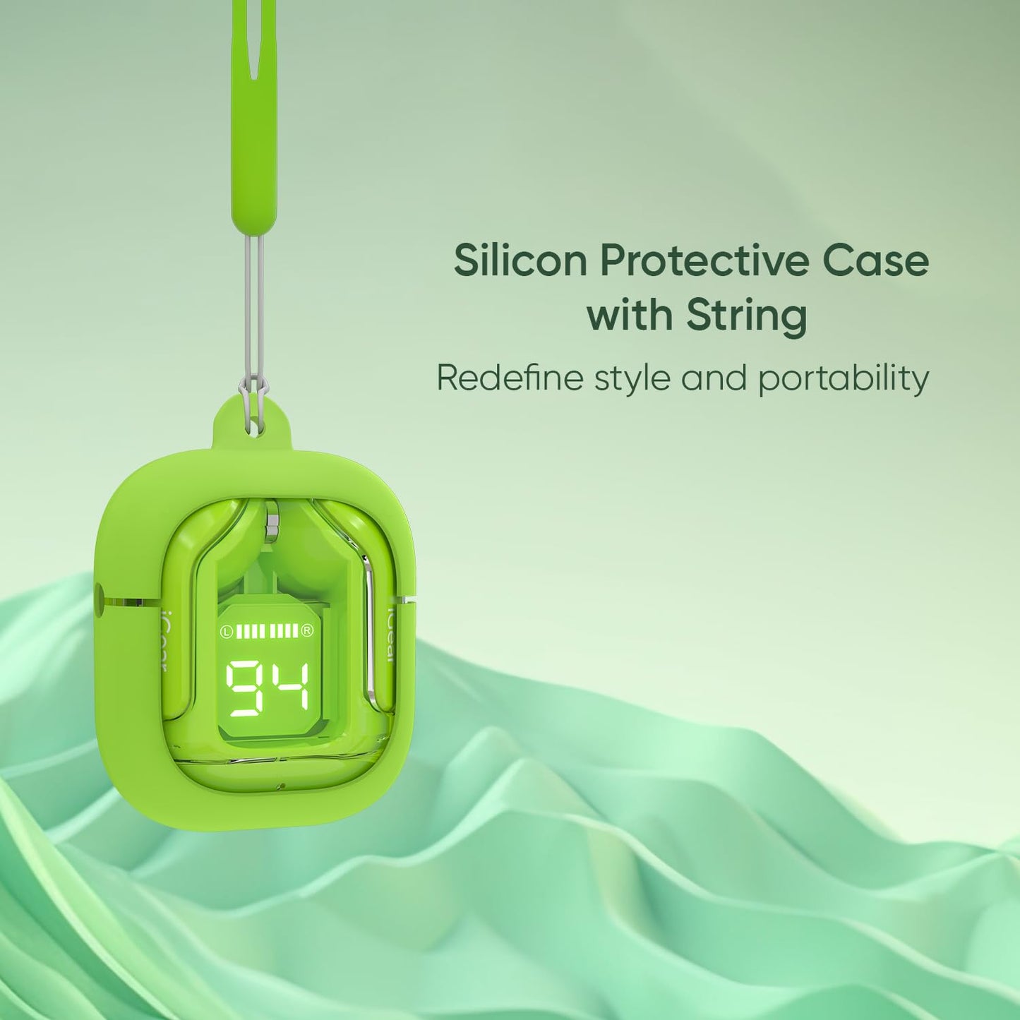 Packie Crystal Case Portable Earbuds