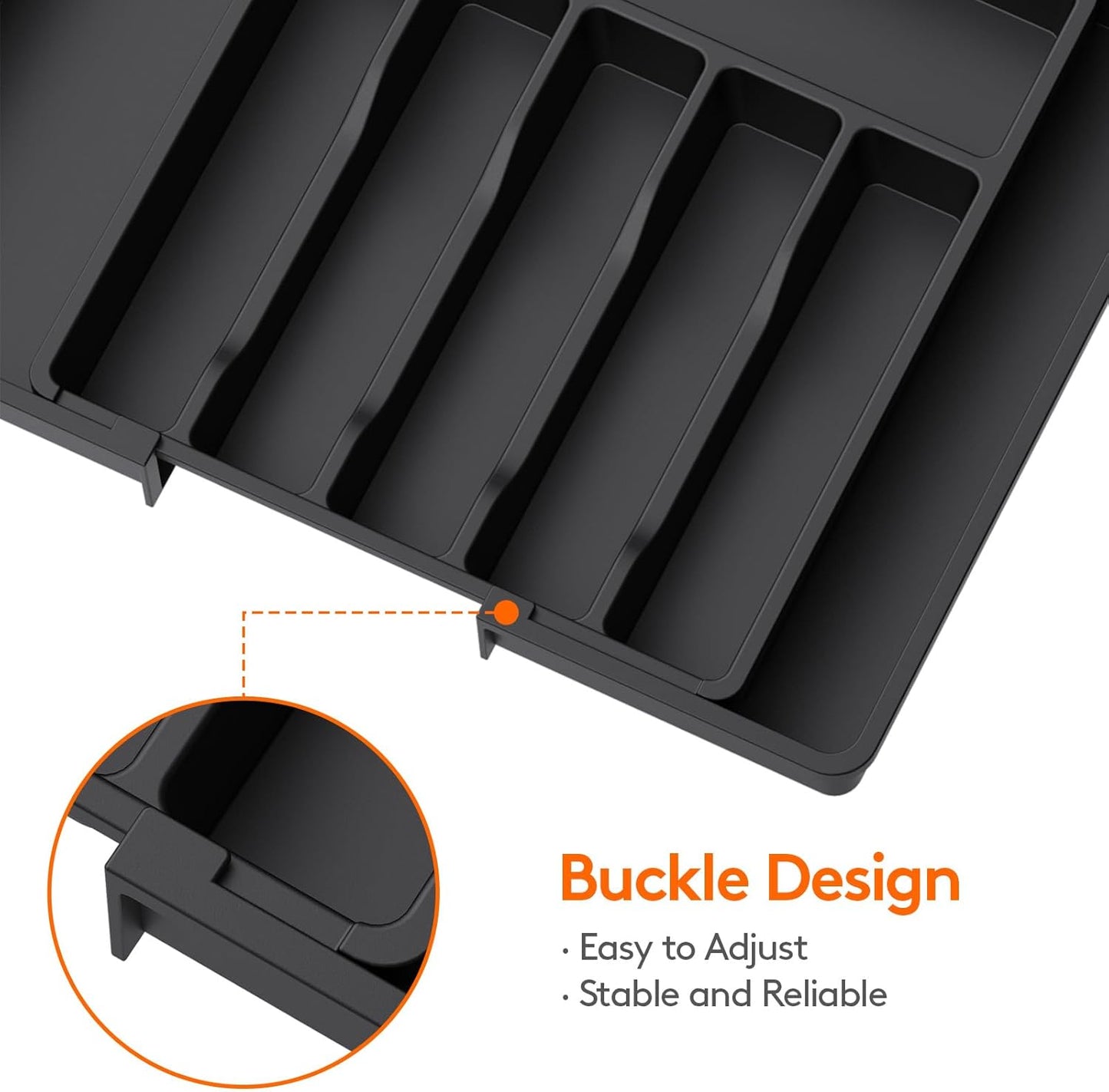 Adjustable Kitchen Drawer Organizer