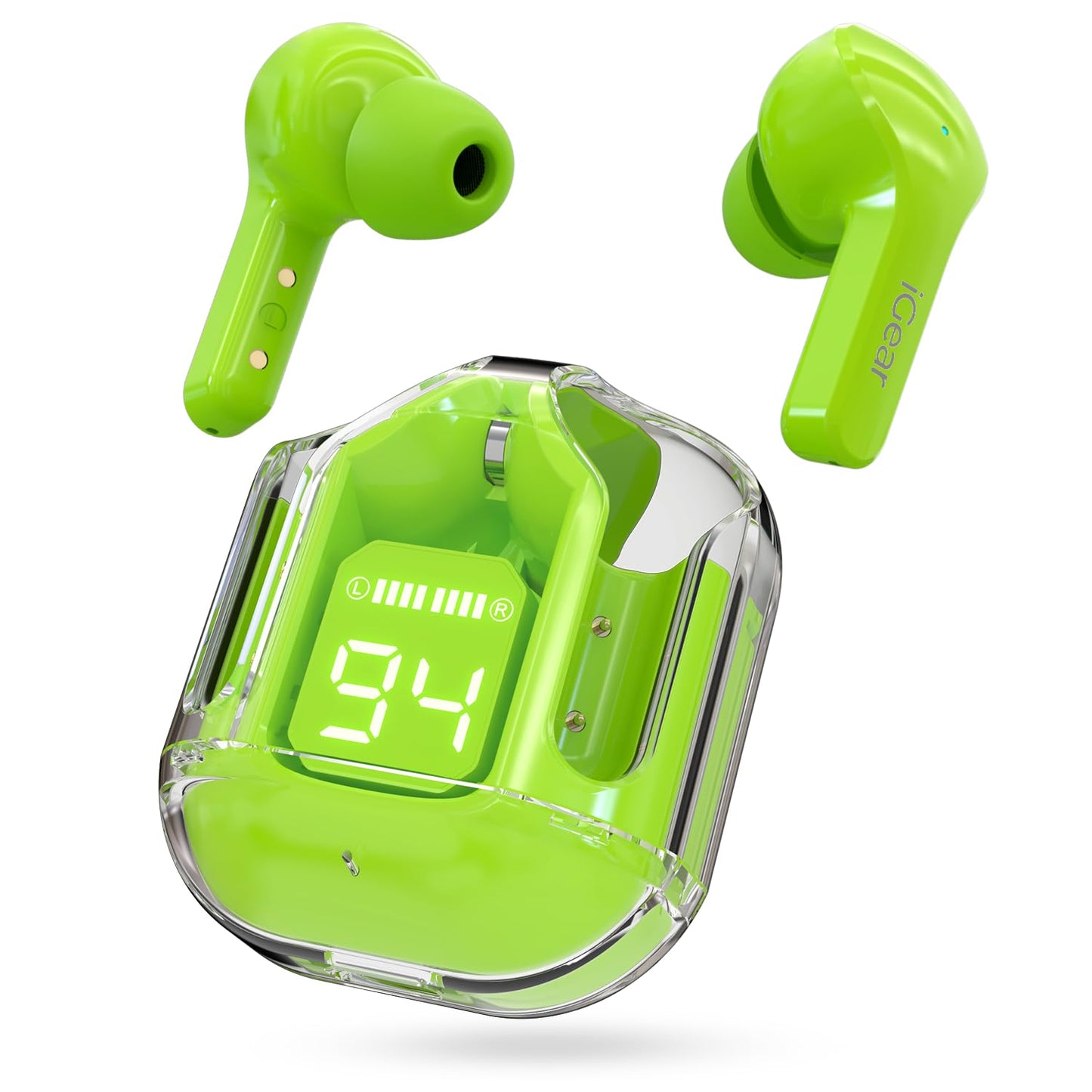 Packie Crystal Case Portable Earbuds