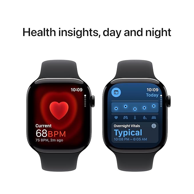 iWatch Series 10 Smartwatch 46mm GPS + Cellular Smartwatch | Titanium Case | OLED Always-On Retina display | Earbuds pro 2 (Free Gift Combo)