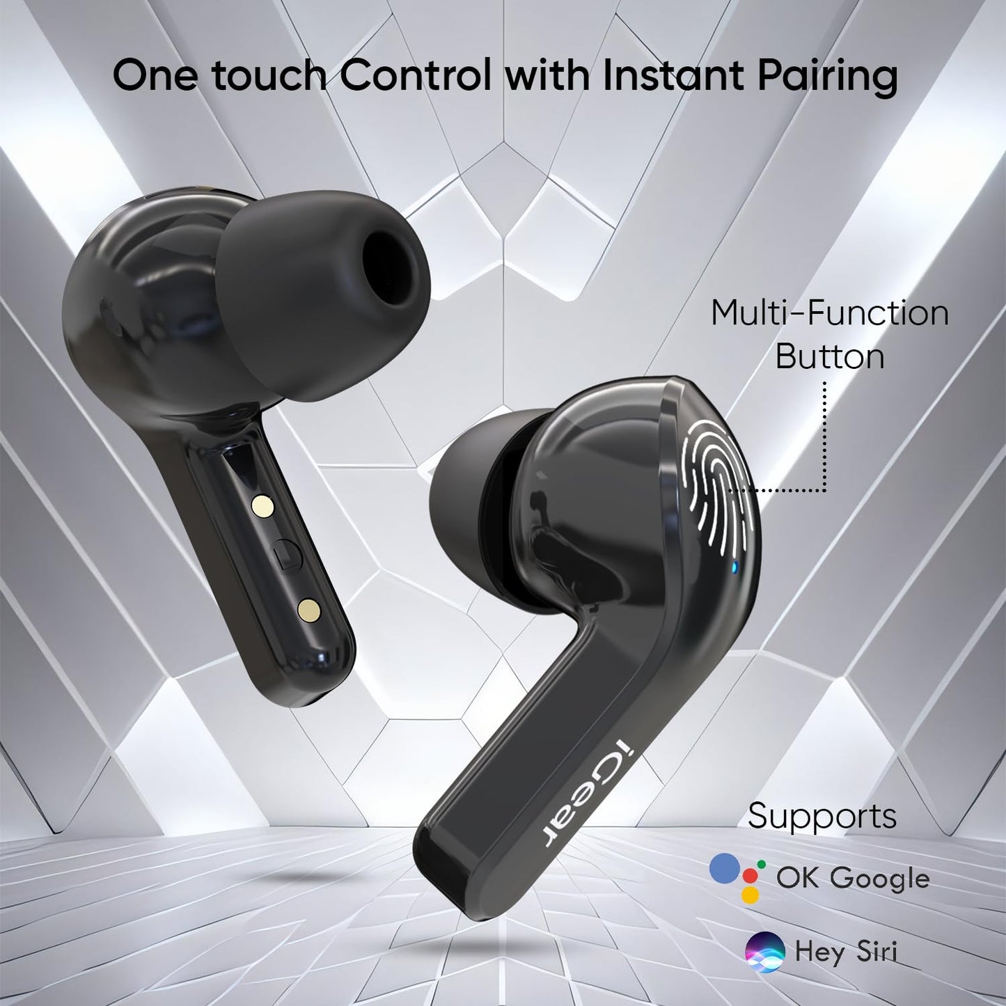 Packie Crystal Case Portable Earbuds