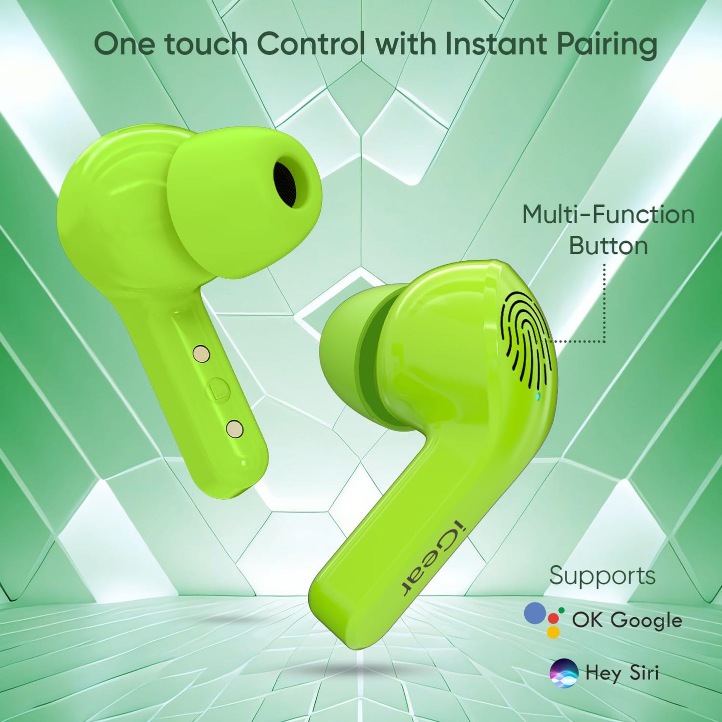 Packie Crystal Case Portable Earbuds
