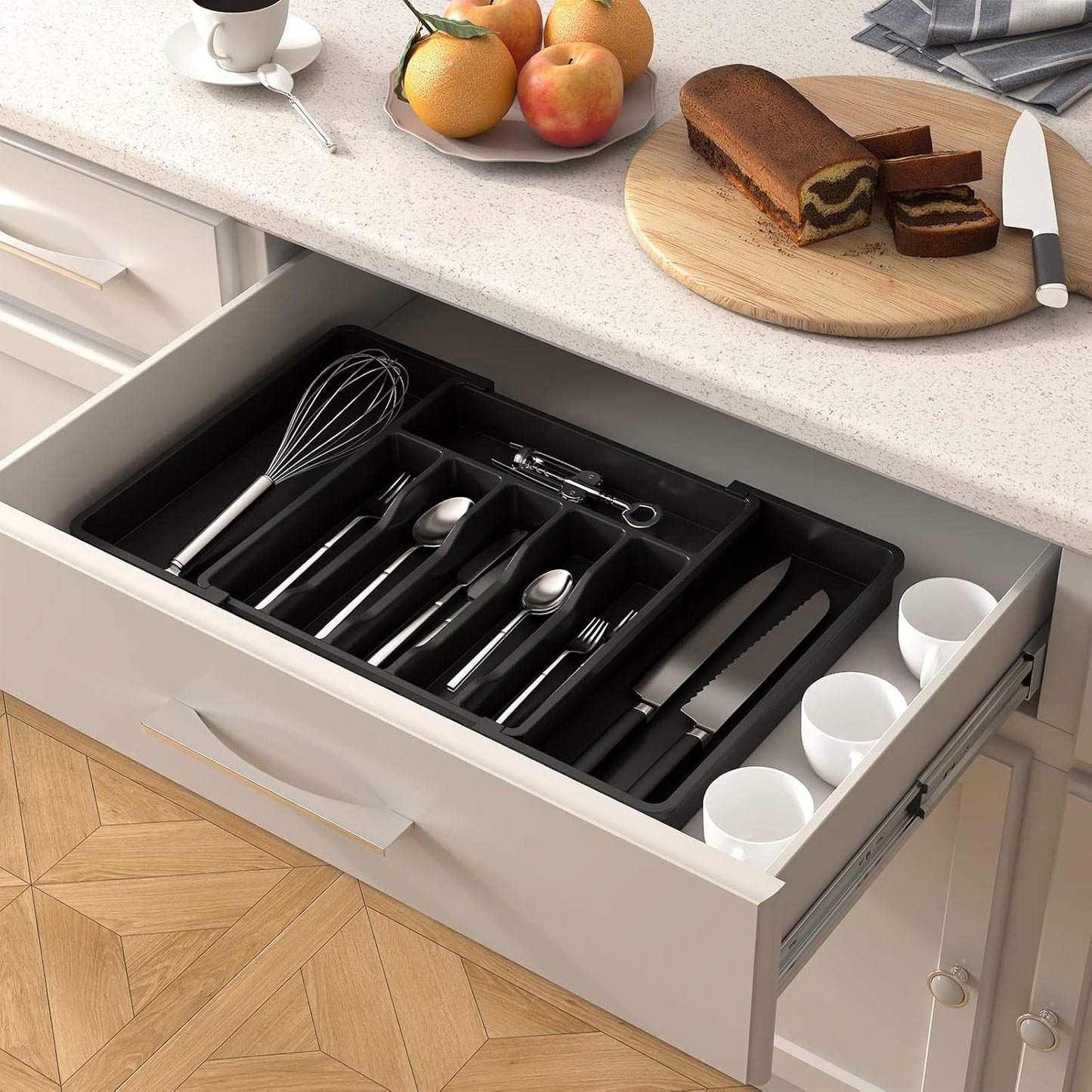 Adjustable Kitchen Drawer Organizer