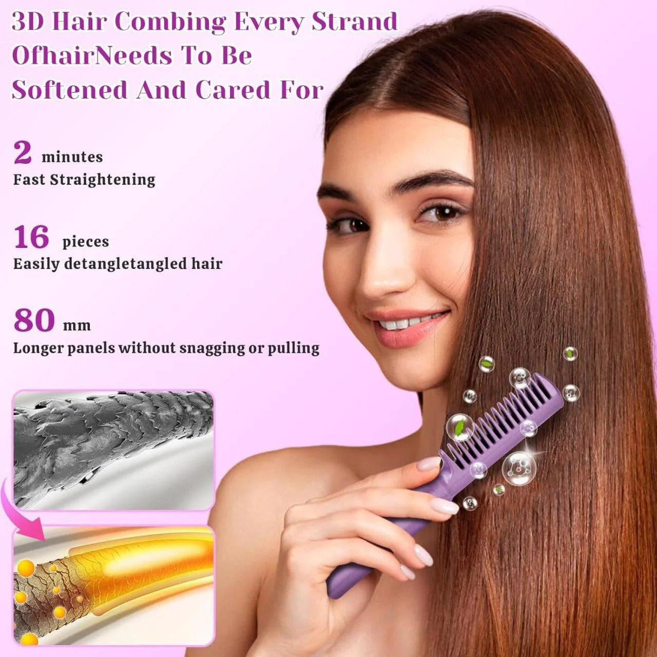 Packie Portable Mini Hair Straightener