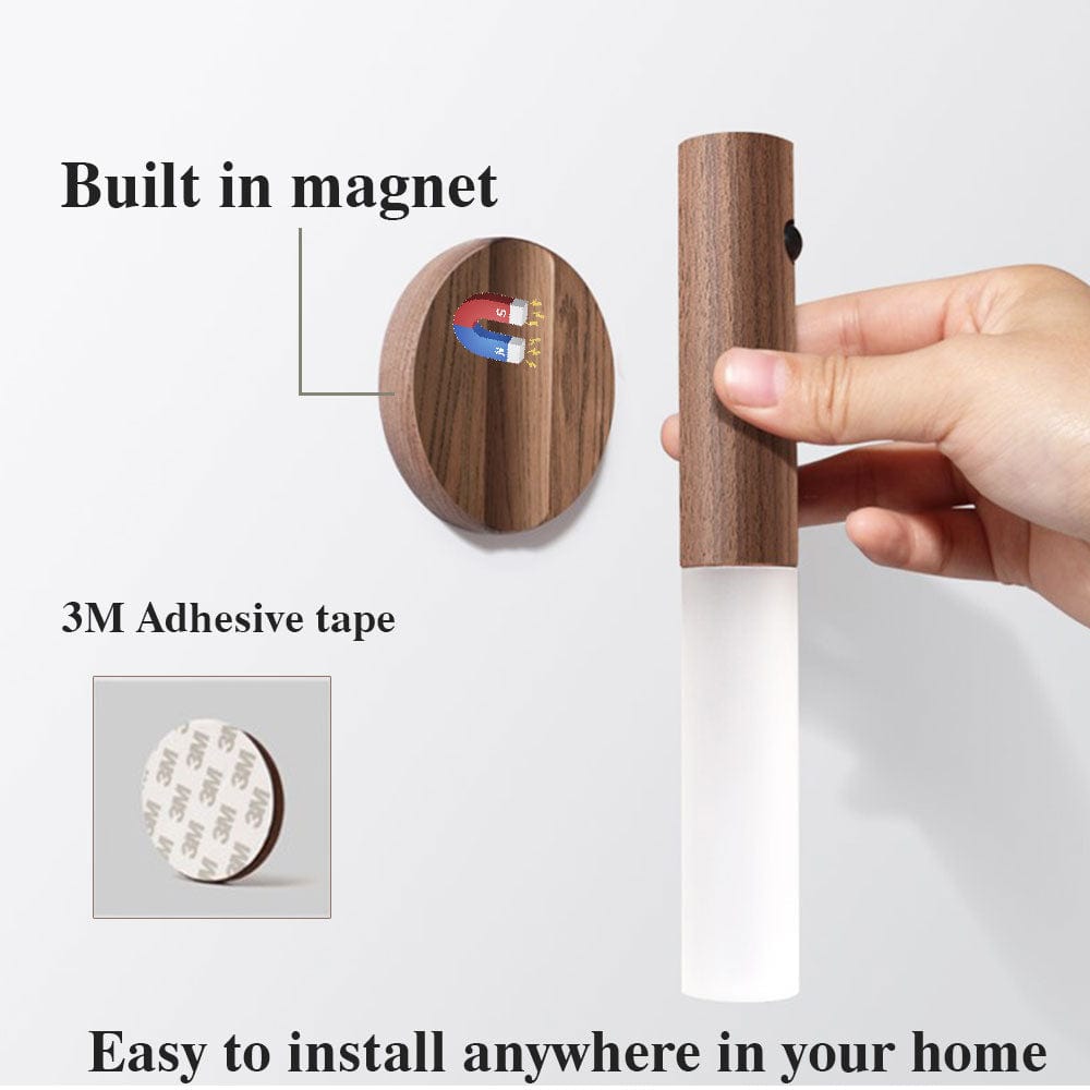 Packie®️ Smart Wooden Motion Sensor Light