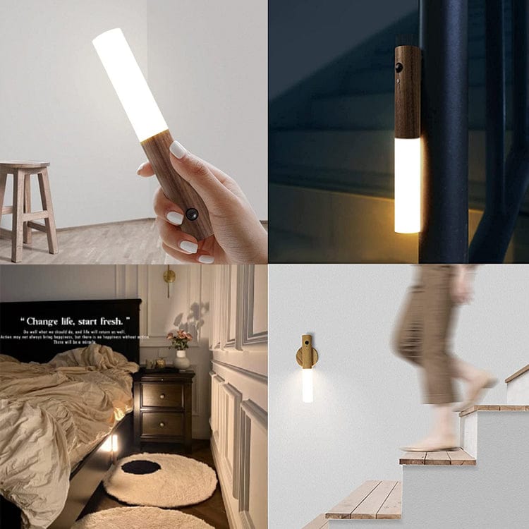 Packie®️ Smart Wooden Motion Sensor Light