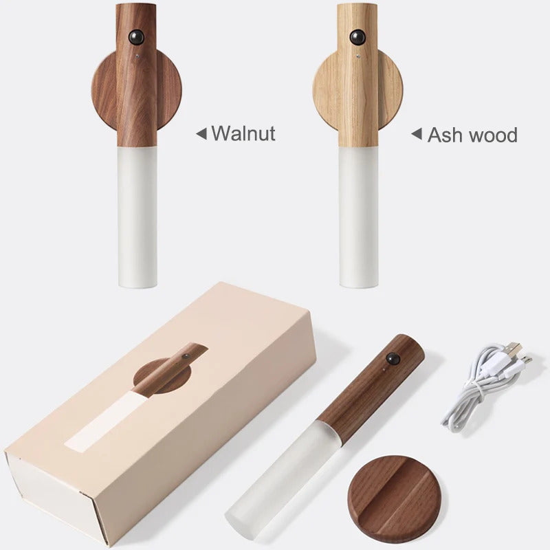 Packie®️ Smart Wooden Motion Sensor Light