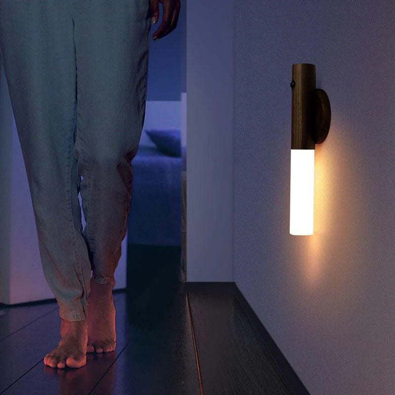 Packie®️ Smart Wooden Motion Sensor Light