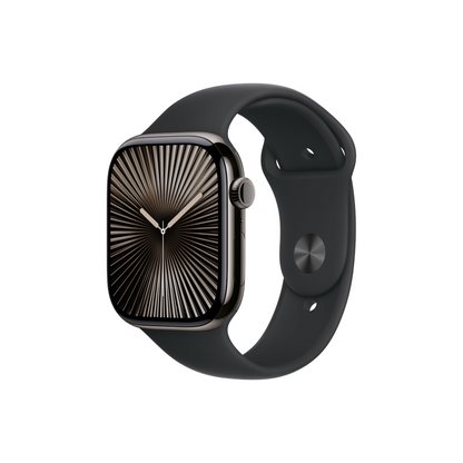 iWatch Series 10 Smartwatch 46mm GPS + Cellular Smartwatch  | Titanium Case | OLED Always-On Retina display | Earbuds pro 2 (Free Gift Combo)