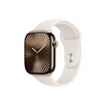 iWatch Series 10 Smartwatch 46mm GPS + Cellular Smartwatch  | Titanium Case | OLED Always-On Retina display | Earbuds pro 2 (Free Gift Combo)