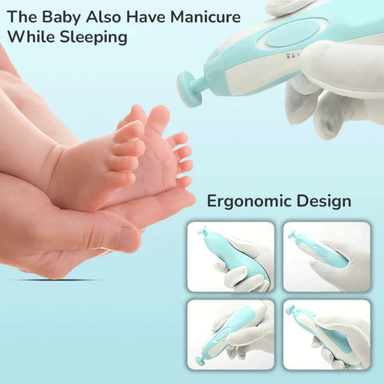 Baby Nail Trimmer Electric Children Nail Clippers Fingernail Clipper Baby  Nail Buffer Baby Grooming Kit Newborn Nail Care - AliExpress