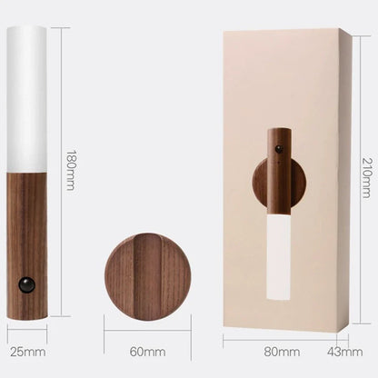 Packie®️ Smart Wooden Motion Sensor Light